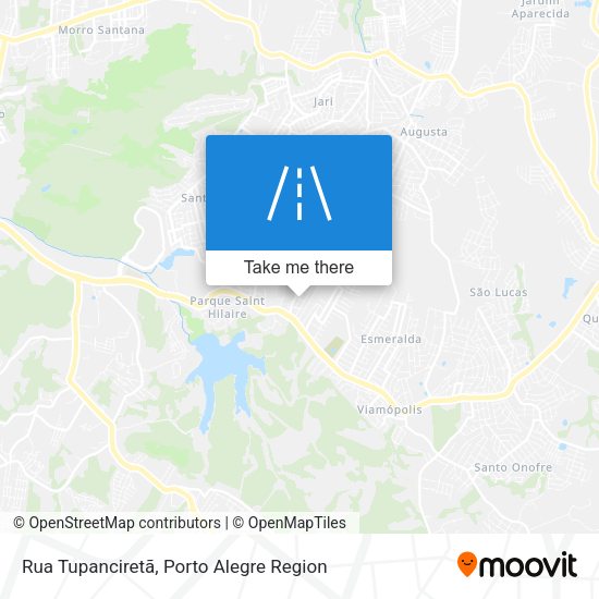 Rua Tupanciretã map