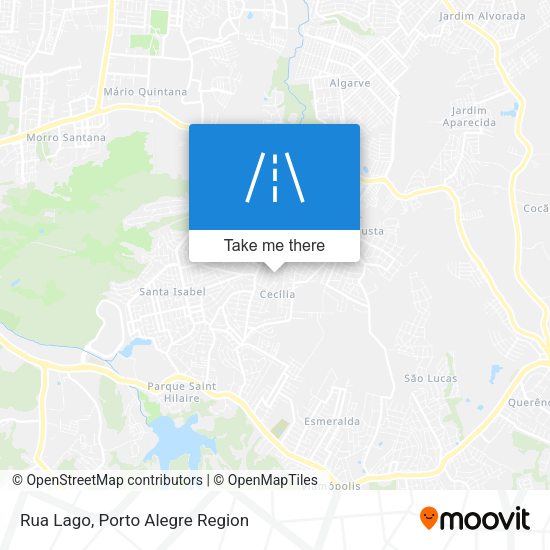 Rua Lago map