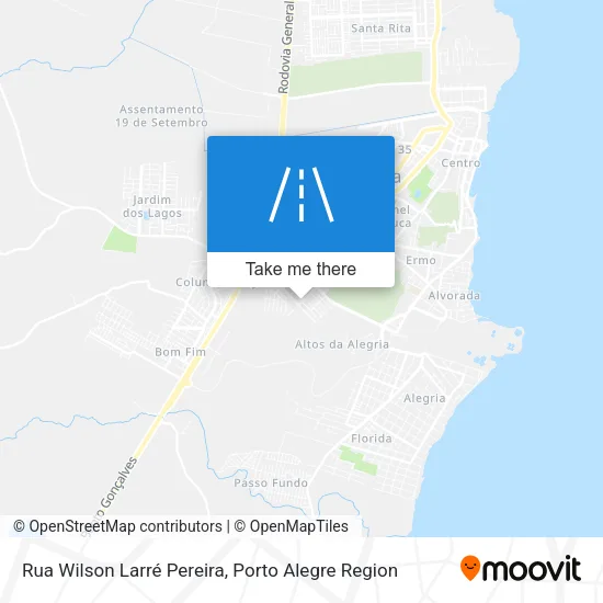 Rua Wilson Larré Pereira map