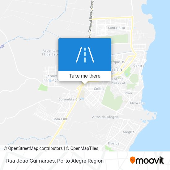 Rua João Guimarães map
