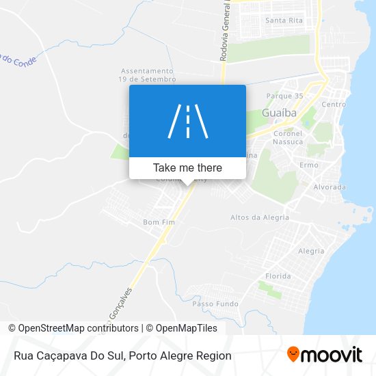 Rua Caçapava Do Sul map