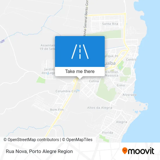 Rua Nova map