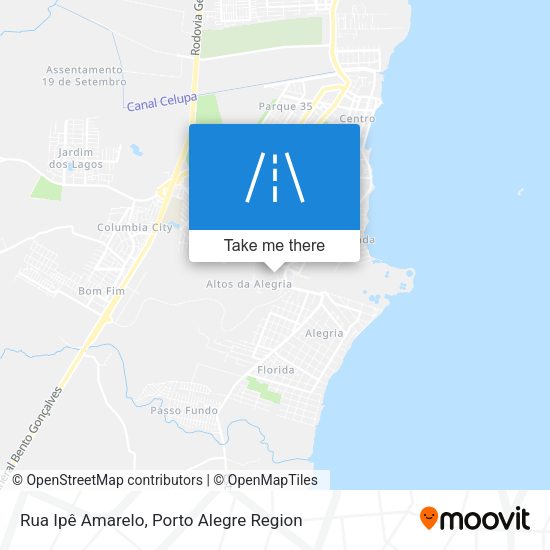 Rua Ipê Amarelo map