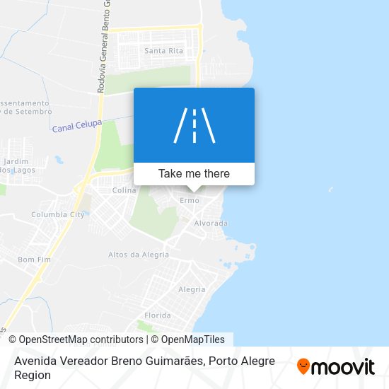 Avenida Vereador Breno Guimarães map