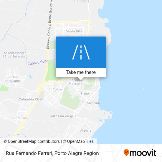 Rua Fernando Ferrari map