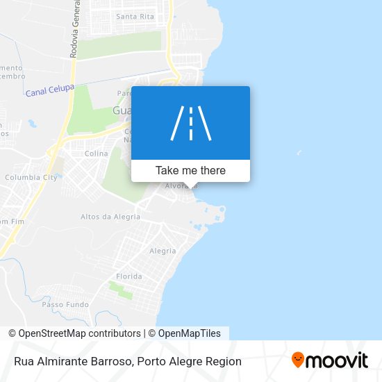 Rua Almirante Barroso map