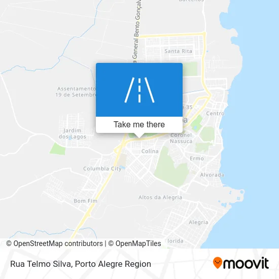 Rua Telmo Silva map