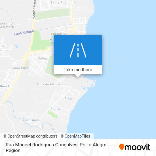 Rua Manoel Rodrigues Gonçalves map