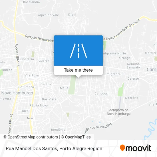 Rua Manoel Dos Santos map