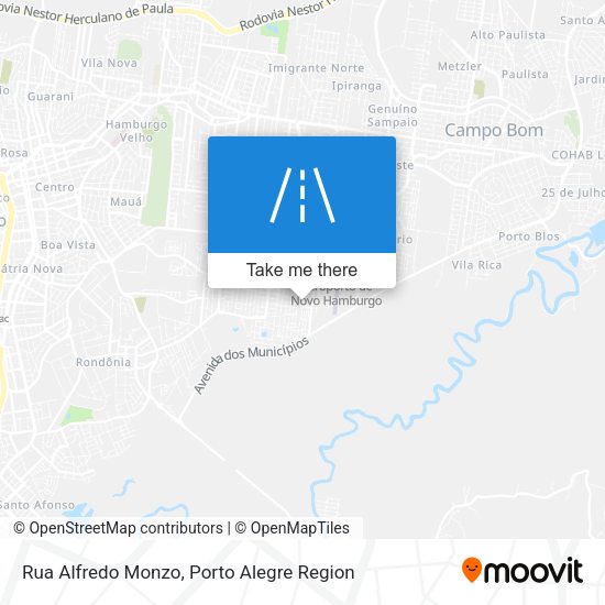 Rua Alfredo Monzo map