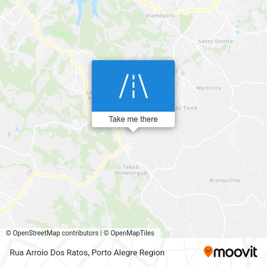 Rua Arroio Dos Ratos map