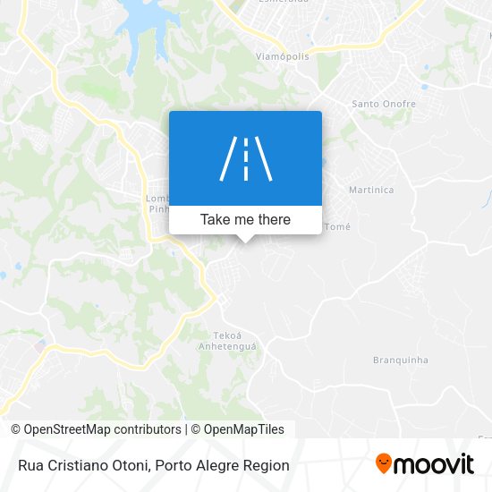 Rua Cristiano Otoni map