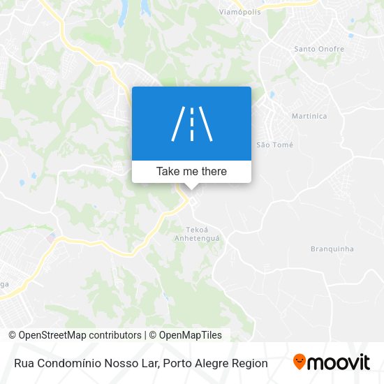Rua Condomínio Nosso Lar map