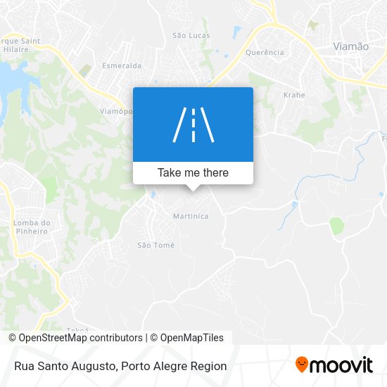Rua Santo Augusto map