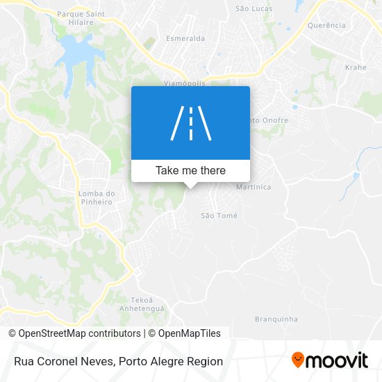 Rua Coronel Neves map