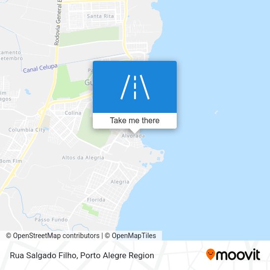 Rua Salgado Filho map
