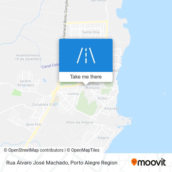 Rua Álvaro José Machado map