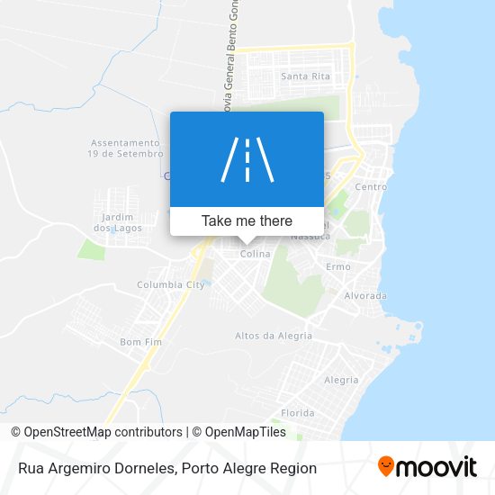 Rua Argemiro Dorneles map