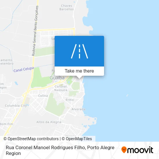 Rua Coronel Manoel Rodrigues Filho map