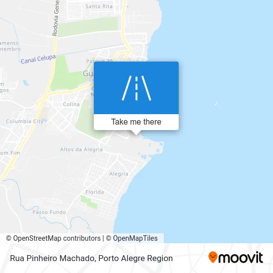 Rua Pinheiro Machado map