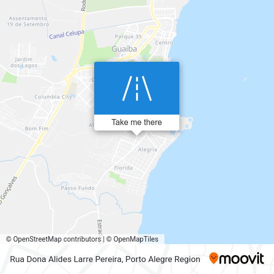 Rua Dona Alides Larre Pereira map