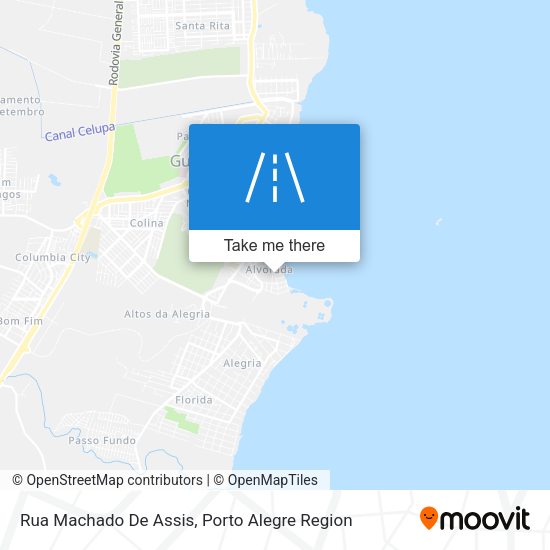 Rua Machado De Assis map