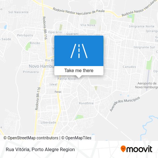 Rua Vitória map