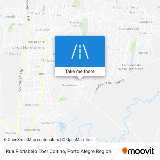Rua Florisbelo Eber Coitino map