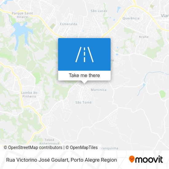 Rua Victorino José Goulart map