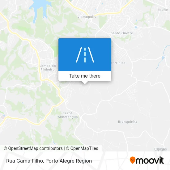 Rua Gama Filho map