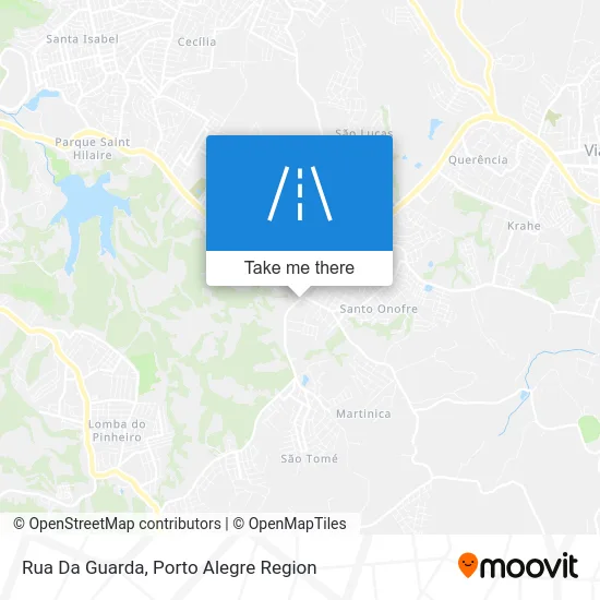 Rua Da Guarda map