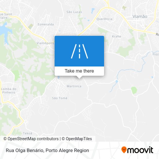 Rua Olga Benário map