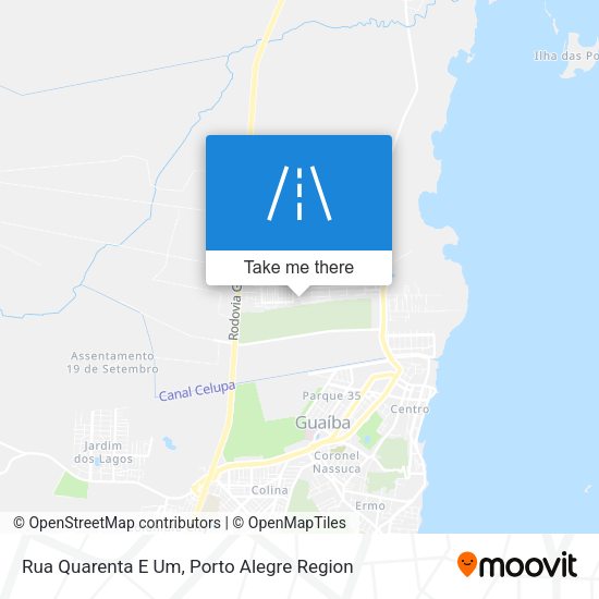Rua Quarenta E Um map