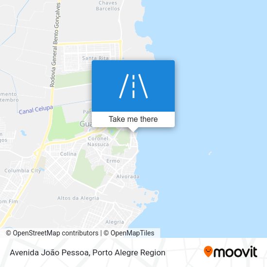 Avenida João Pessoa map