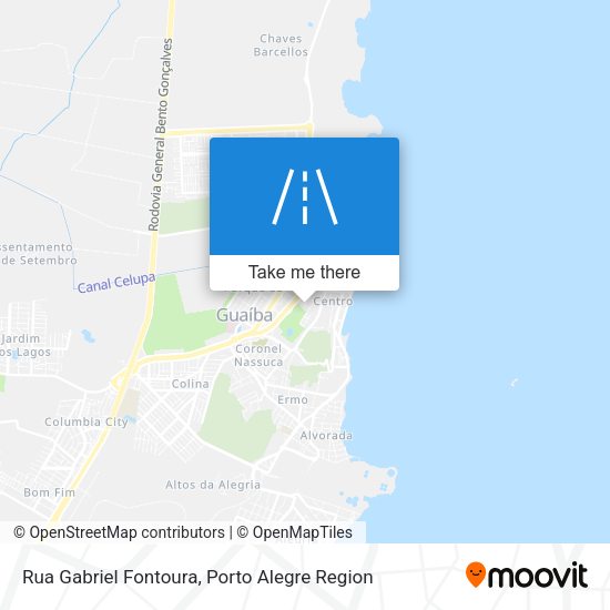Rua Gabriel Fontoura map