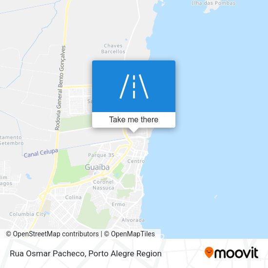 Rua Osmar Pacheco map