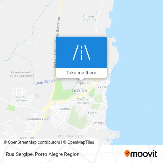 Rua Sergipe map