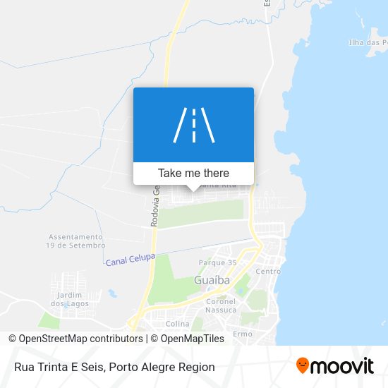 Rua Trinta E Seis map