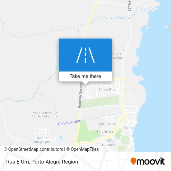 Rua E Um map