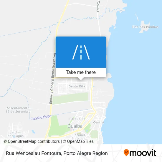 Rua Wenceslau Fontoura map