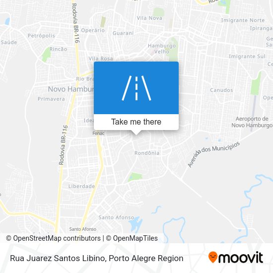 Rua Juarez Santos Libino map