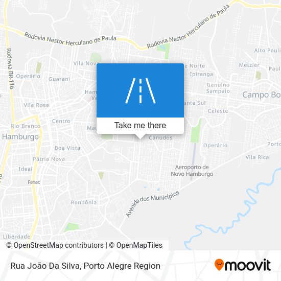 Rua João Da Silva map