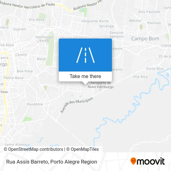 Rua Assis Barreto map