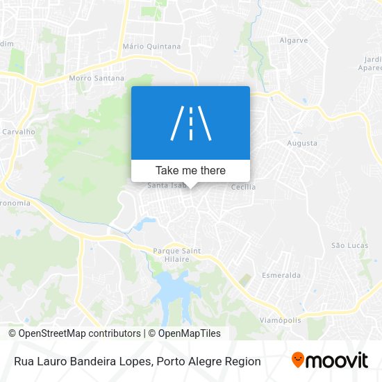 Rua Lauro Bandeira Lopes map