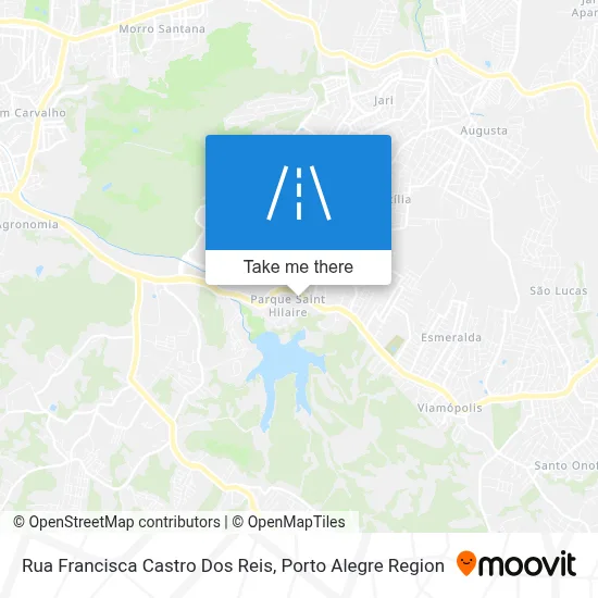 Rua Francisca Castro Dos Reis map