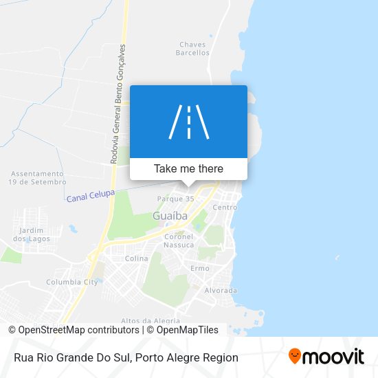 Rua Rio Grande Do Sul map