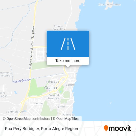 Rua Pery Berbigier map
