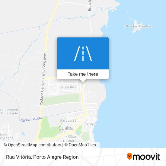 Rua Vitória map
