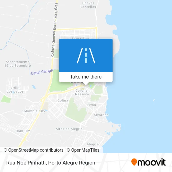 Rua Noé Pinhatti map