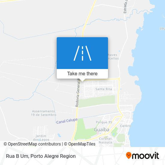 Rua B Um map